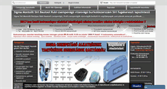 Desktop Screenshot of csempevago-shop.com